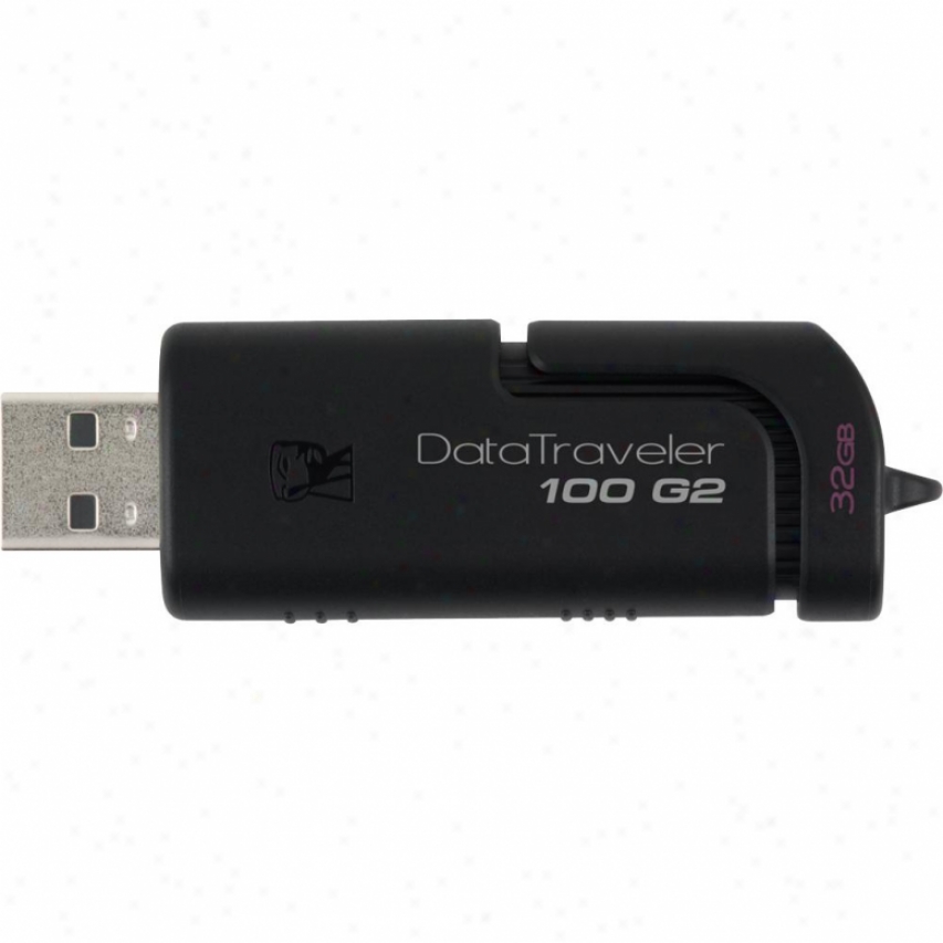 Kingston Data Traveler 100 G2 32gb Usb 2.0 Flash Drive