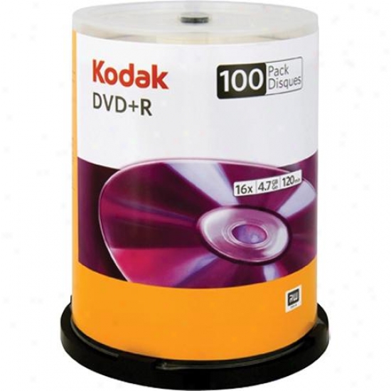 Kodak Dvd+r Blank Recordable Dvd Package 50600