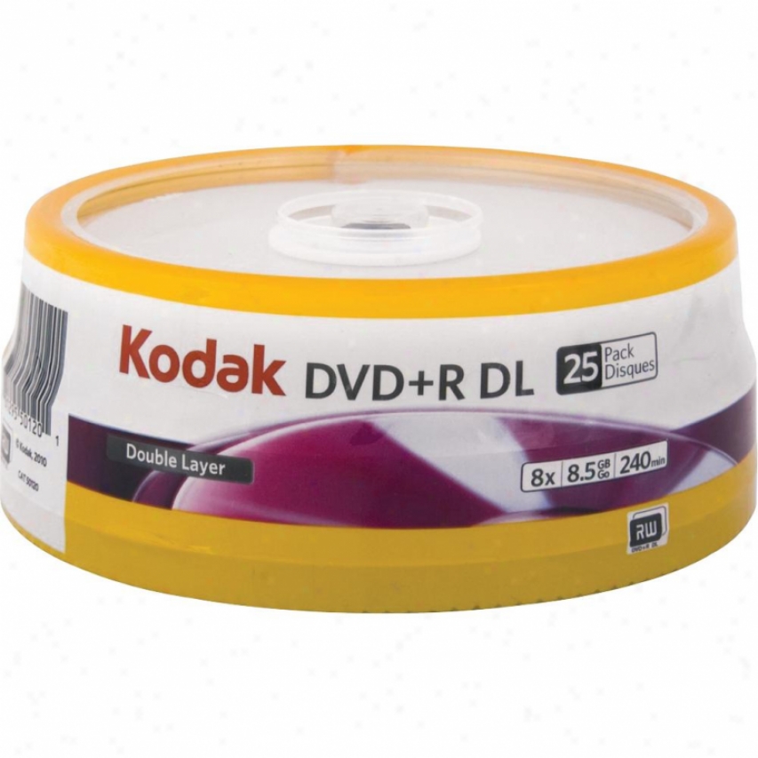 Kodak Dvd+r Dl 25 Spindle-pack 50120