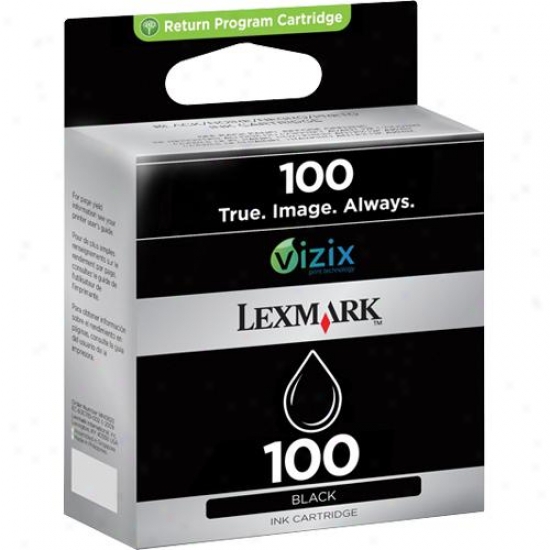 Lexmark 14n0820 100 Black Ink Cartridge