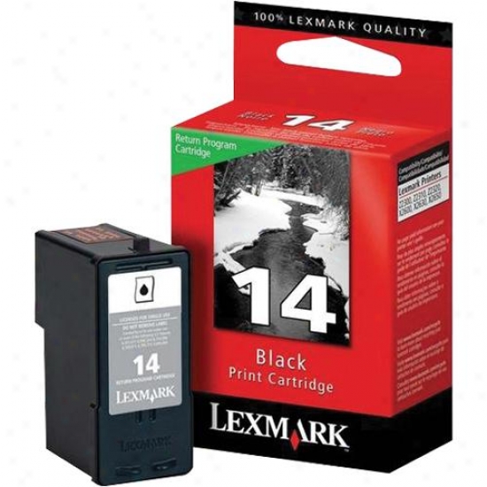 Lexmark 18c2090 14 Black Ink Cartridge