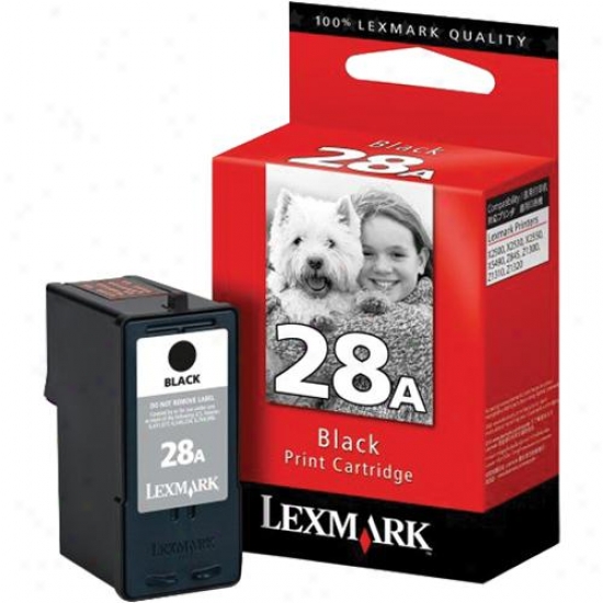 Lexmark #28a Black Print Cartridge