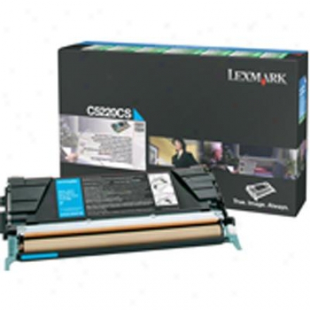 Lexmark 4000 Page Cyan Rpc For C530dn