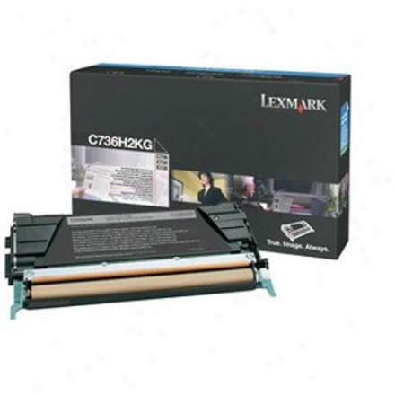 Lexmark Black High Yield Toner Cart