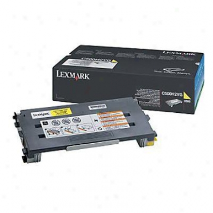 Lexmark C500n Yellow High Yield Toner