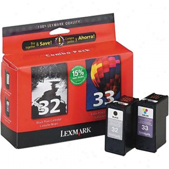 Lexmark Print Cartridge #32/#33 Twin P