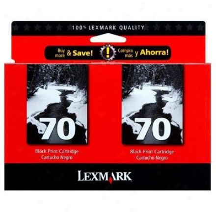 Lexmark Twin-pack #70 High Res. Black