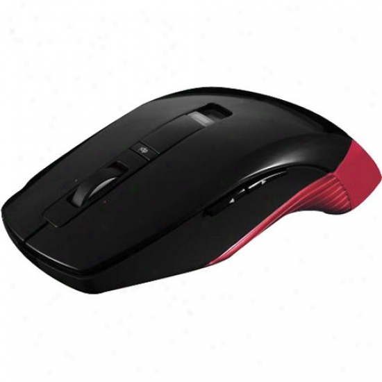 Lifeworks Cordless Desktop Mouse Red