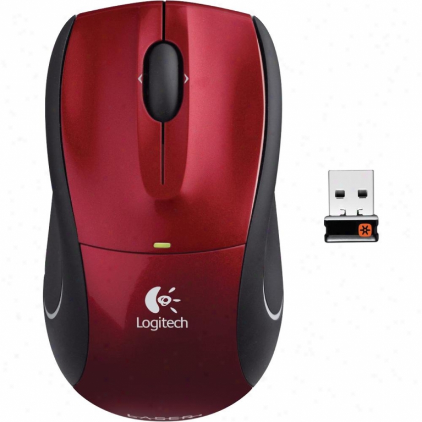 Logitech M505 Wireless Mouse - Red