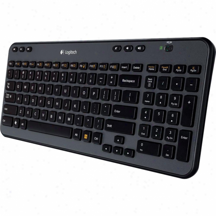 Logitech Wireless Keyboard K360 - Victorian Wallpaper