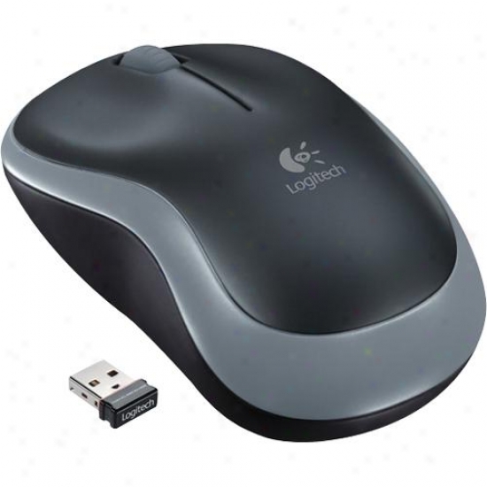 Logitech Wirelesw Mouse M185 - Swift Gray - 910-002225