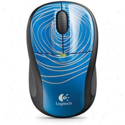 Logitech Wireless Mouse M305 Blue Sworl