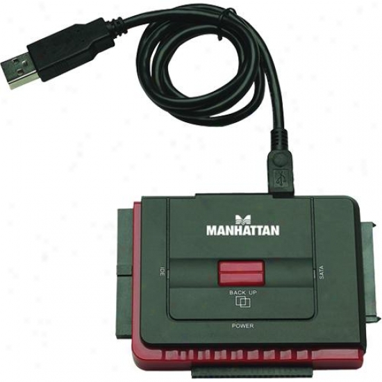 Manhattan Products Usb 2.0 To Sata/ide Adapter