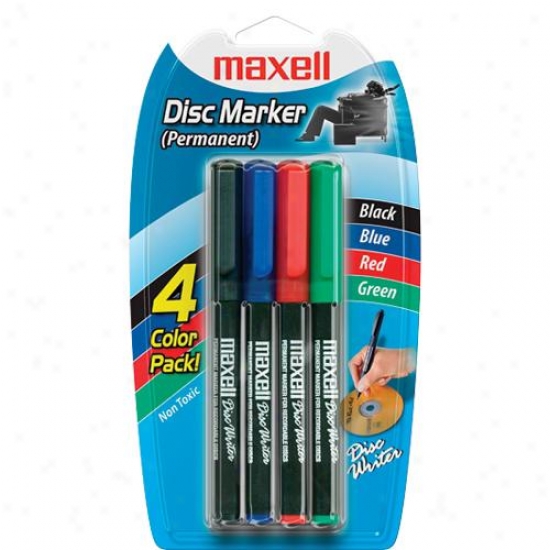 Maxell Disc Writer Pens (4 Pack)