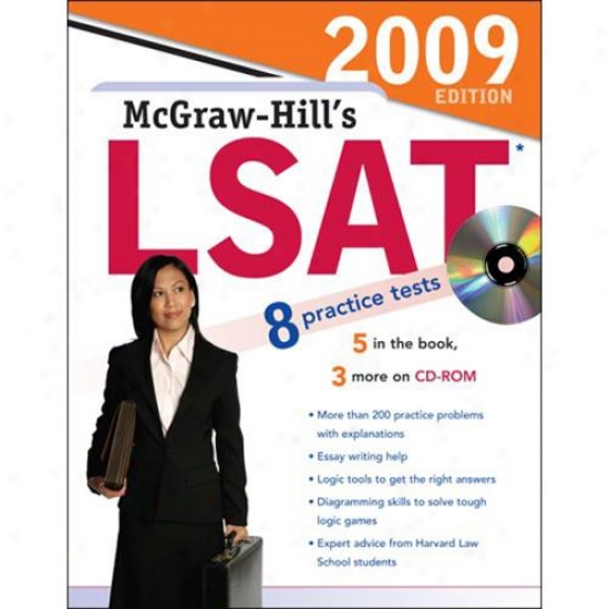 Mcgraw-hill 0071592504 Lsat With Cd-rom, 2009 Edition