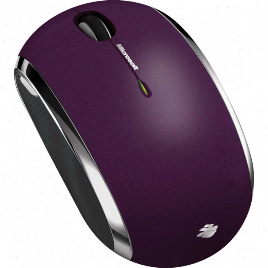 Microsoft Wireless Mobile Laser Mouse 6000 - Purple