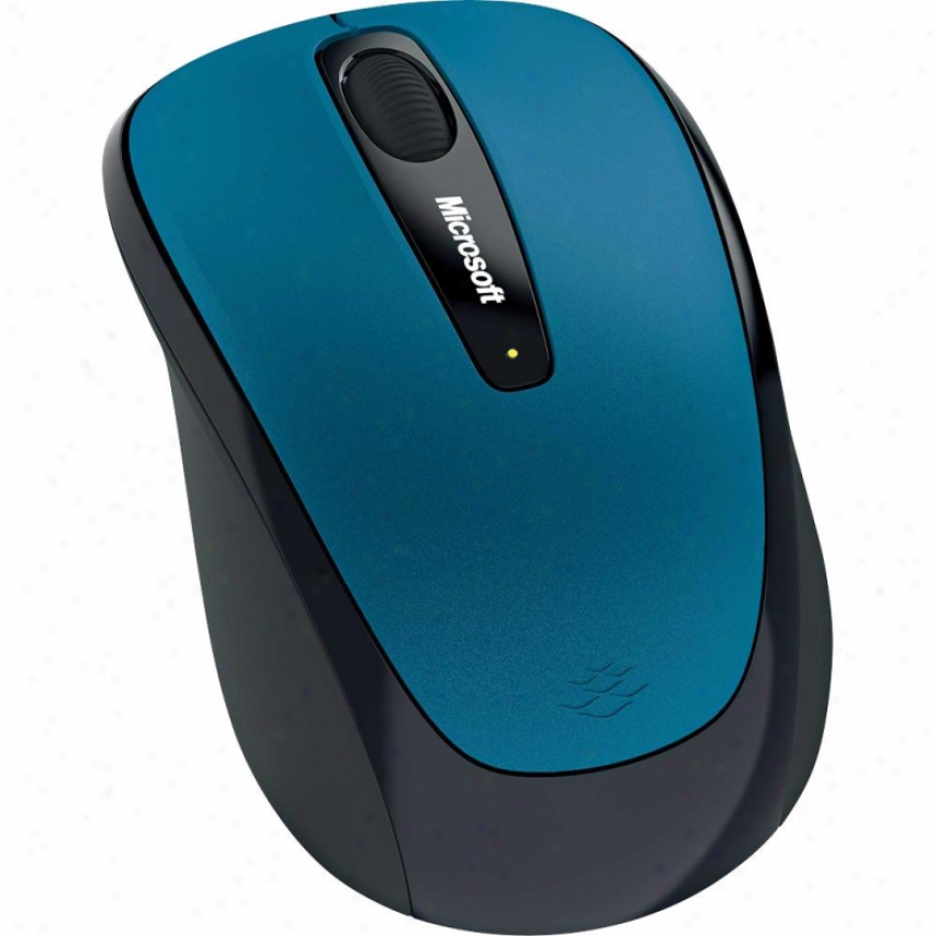 Microsoft Wireless Mobile Mouse 3500 Appropriate Edktion - Sea Blue