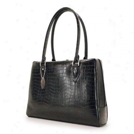 Changeable Edge Milano Handbag 17" Black