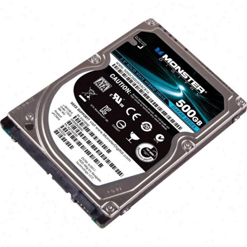 Monster Digital Dakar 500gb Ss Hybrid Drive