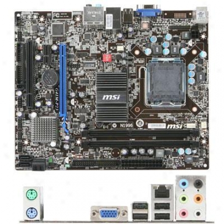 Msi Micristar G41m-p23 Lga 775 Intel G41 Micro Atx Intel Motherboard