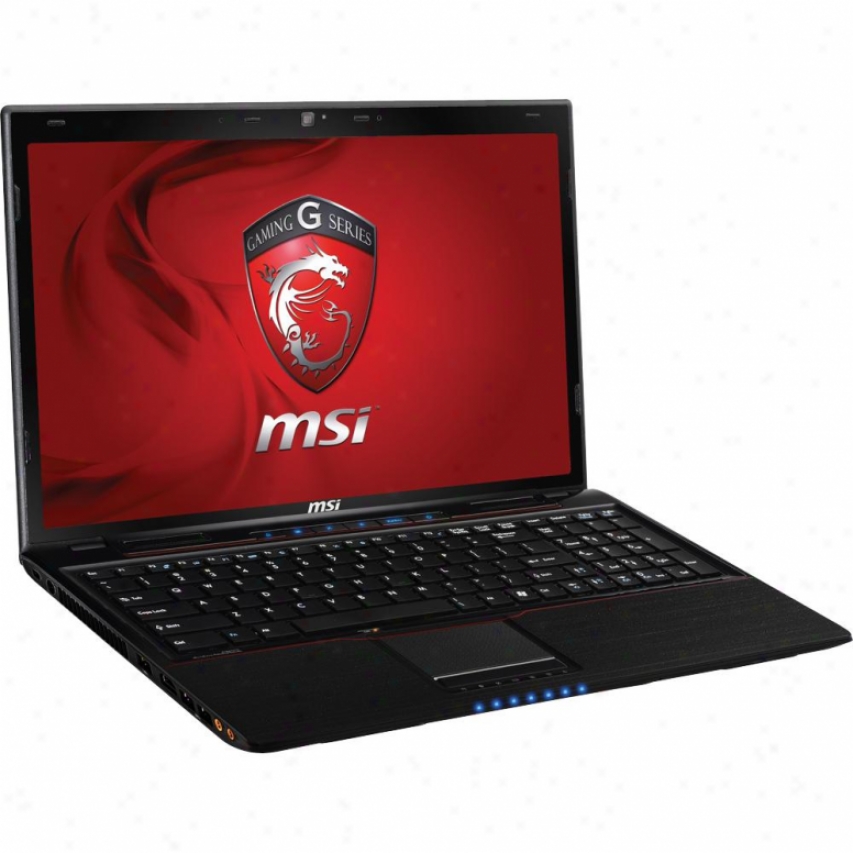 Msi Microstar Ge60 0nc-042us 15.6" Notebook Pc - Black/red