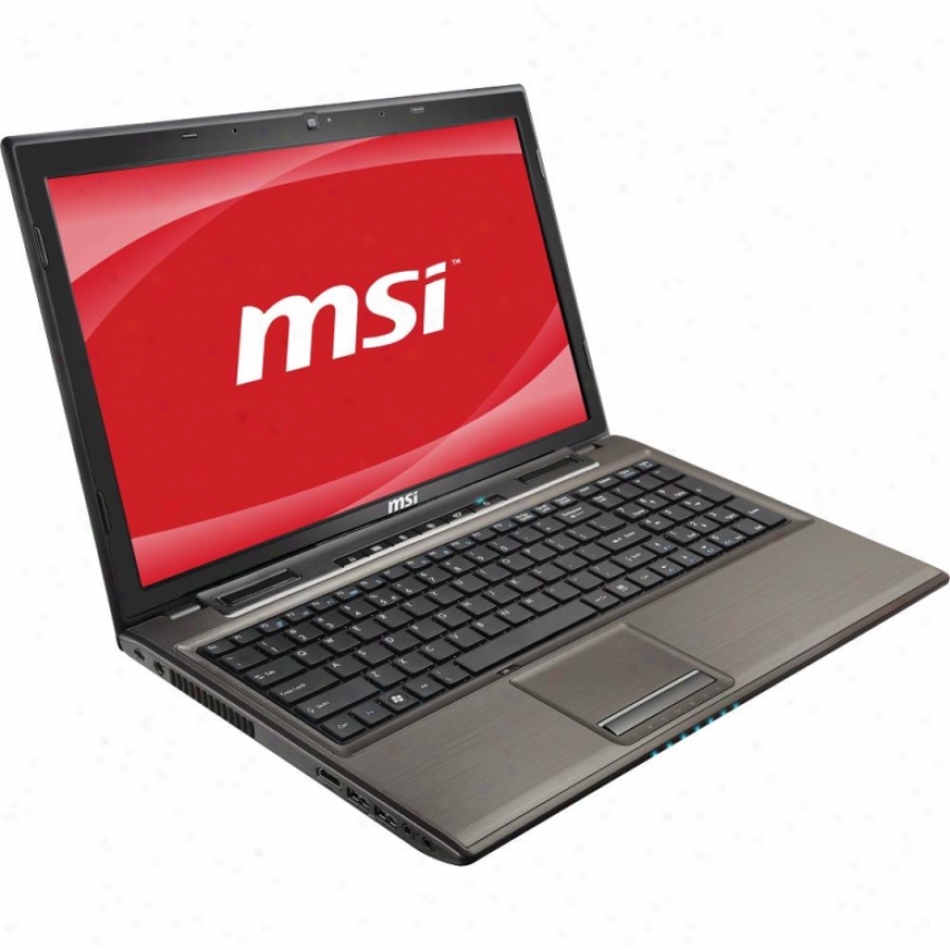 Ms Microstar Ge609n006us 15.6" Notebook Pc - Black/red