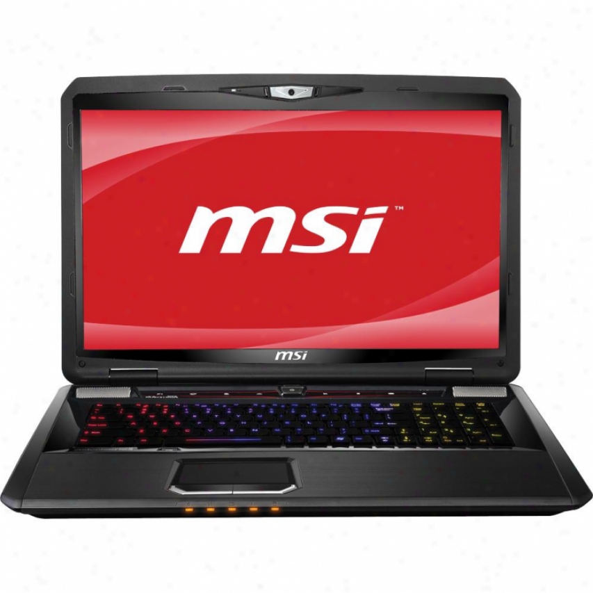 Msi Microstar Gt70 0nd-204us 17.3" Gaming Notebook Pc - Black