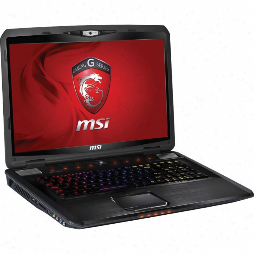 Msi Microstar Gt780dxr-447us 17.3" Intel Core I7 2.2ghz Gaming Notebook - Black