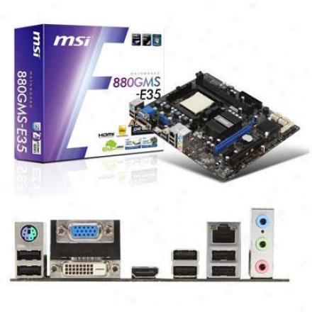 Msi Microstar Matx Am3 880g 2ddr3 Usb3.0