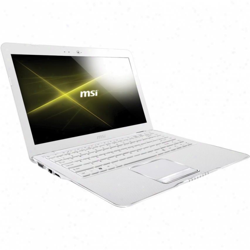 Msi Microstar X370-206us X Series 13.4" Slender Notebook Pc - White