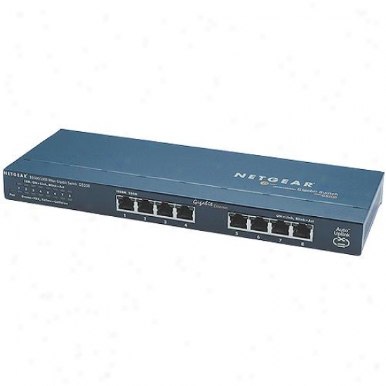 Netgear Gs108na 8-port Gigabit Ethernet Switch