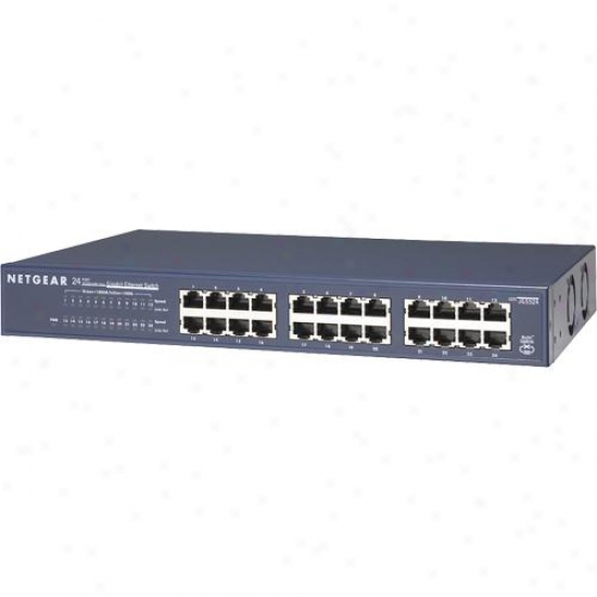 Netgear Jgs524 Prosafe 24 Port Gigabit Rackmount Saitch