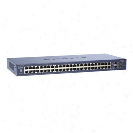 Netgear Switch 48-pt 10/100+2-pt 1000m