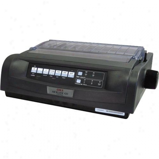 Okidata 9-pin Impact Printer - Black