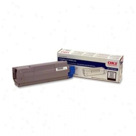 Okidata Black Toner Cartridge, Type C8