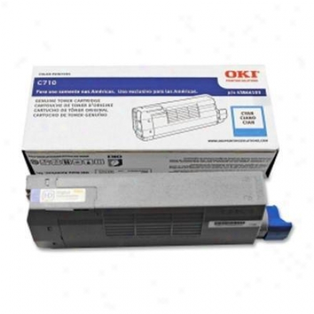 Okidata C710 Series Cyan Toner Cart