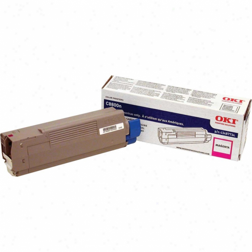 Okidata C8800 Series Magenta Toner Cartridge