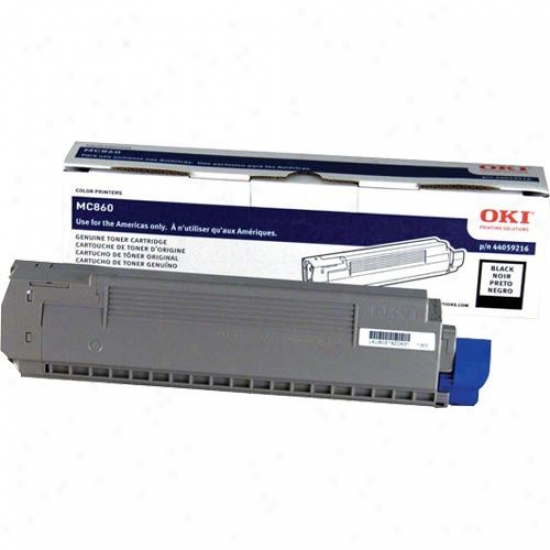 Okidata Mc860 Mfp Black Toner Cartridg