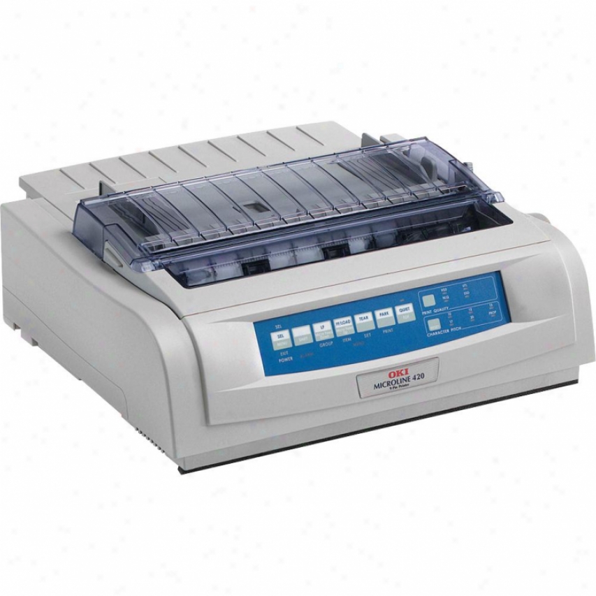 Okidata Microline Ml320 Turbo Variegate Matrjx Printer W/rs-232c