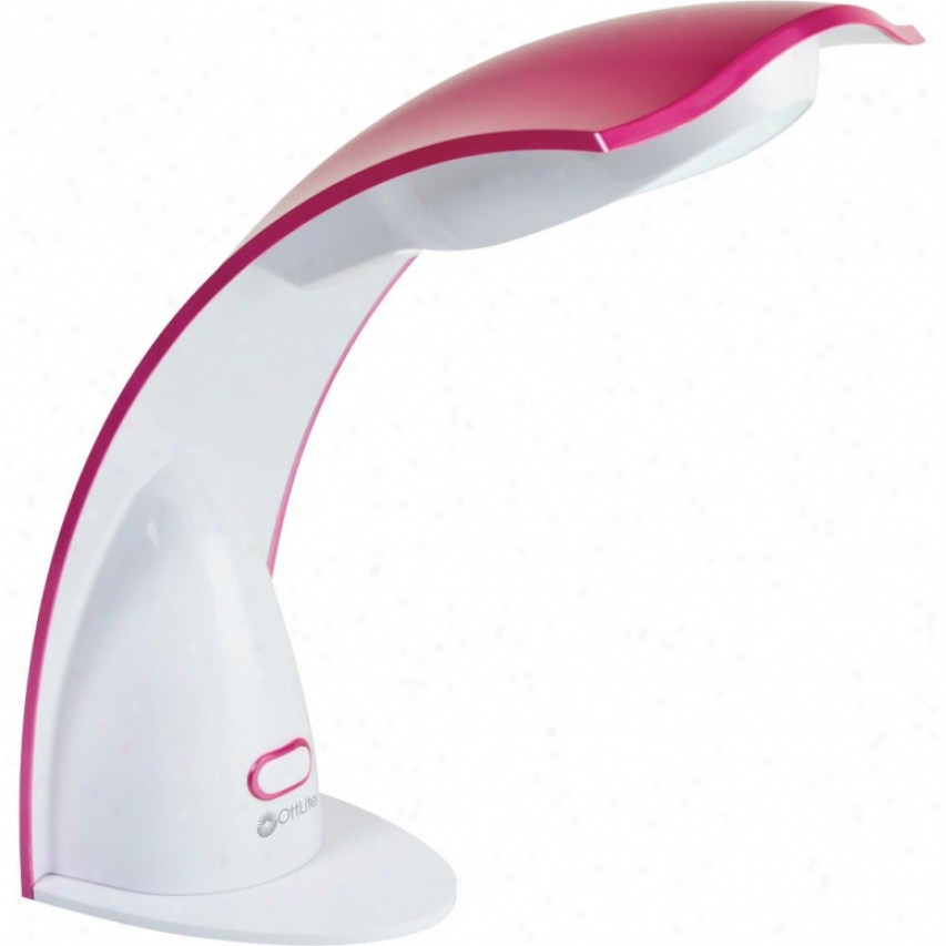 Ott-lite Natural Daylight Desk Lamp F48218 - Pink