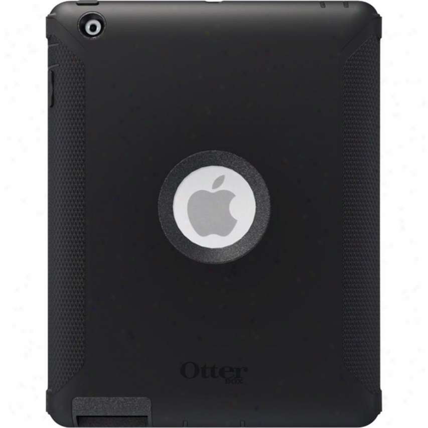 Otterbox Defender Hybrid Case For New Ipad 3 Ipadd2e4otr Black