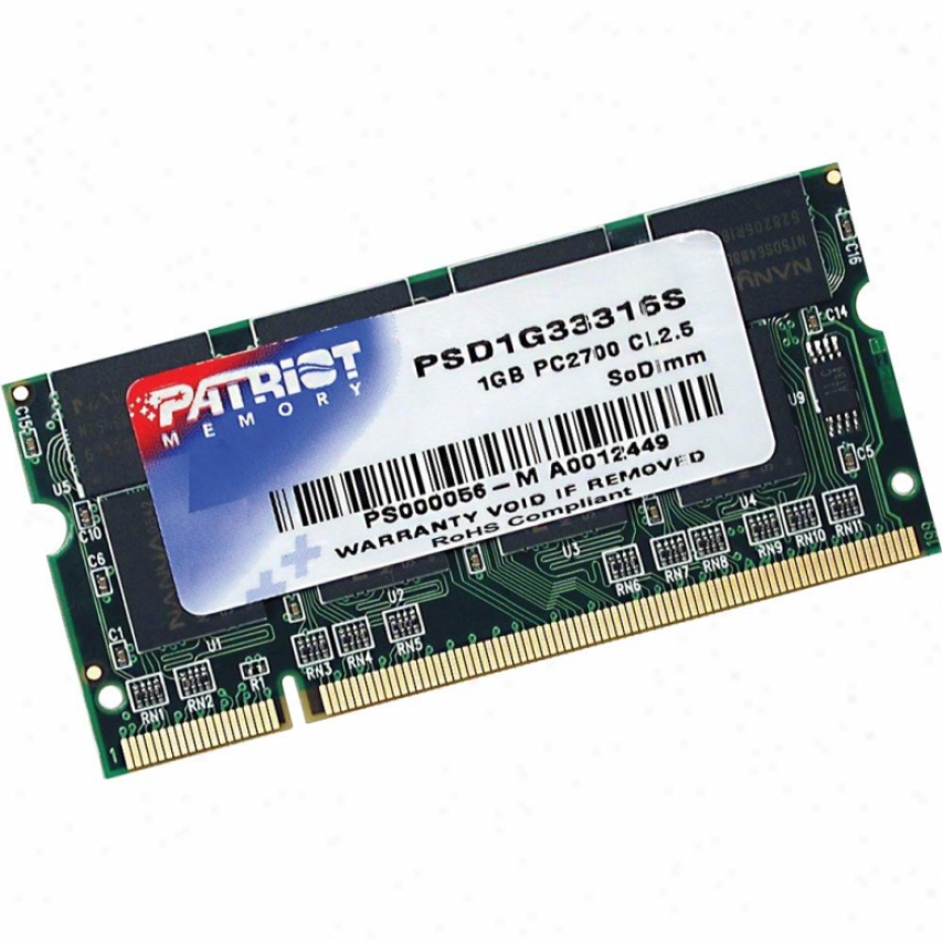 Patriot Memory 1gb 333mhz Ddr