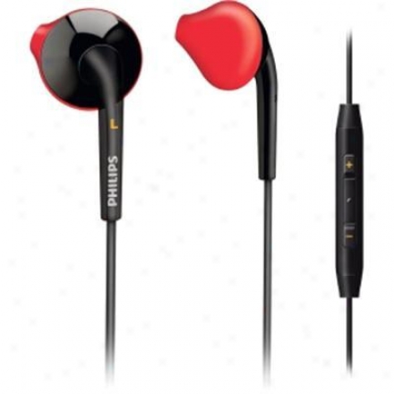 Philips Sport In-ear Headset Blk/red