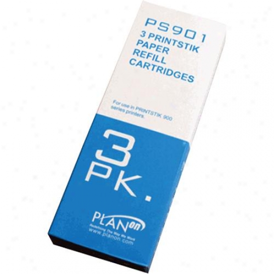 Planon Sysrems Ps901 3 Pak Paper Refill Cartridges