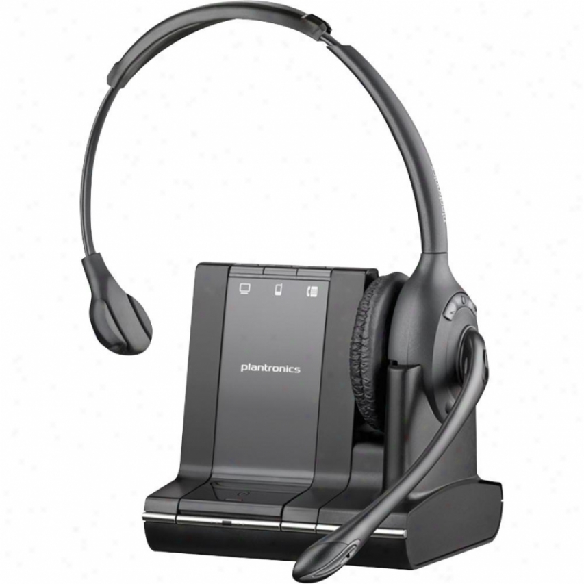 Plantronics Savi W710 Monaural Wireless Headset For Professional Treat