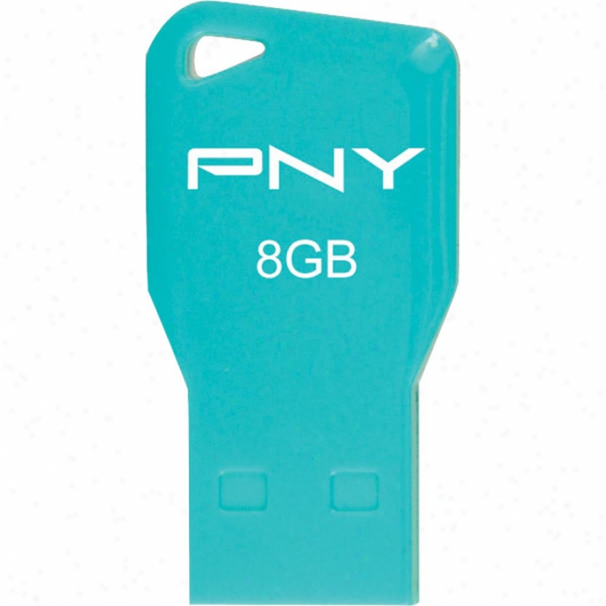 Pnu 8gb Key Attache Usb 2.0 Slang Drive