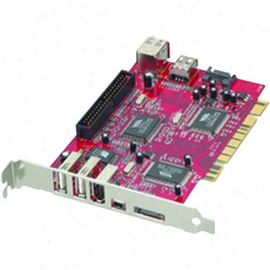 Ppa Int'l 1325 Pci Sata / Ide 2 Port Sata + 3 Port 1394a + 4 Entrance Usb 2.0 Contro