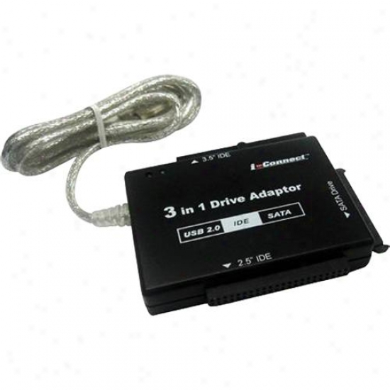 Ppa Int'l 1561 3-in-1 Ide/sata To Usb Drive Adapter