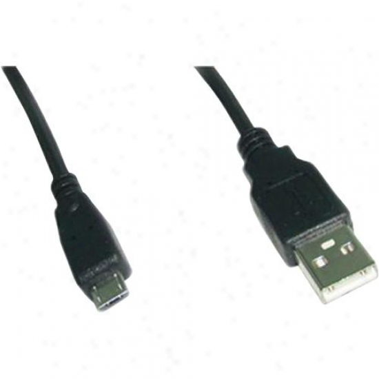 Ppa Int'l Usb 2.0 Am To Micro 5-pin Male Ca6le - 3 Feet