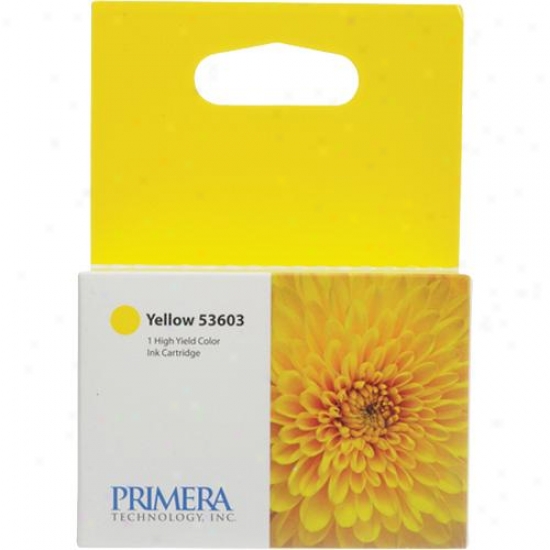 Primera Ink Cartridge For Bravo 4100 Series Printer 53603 - Yellow